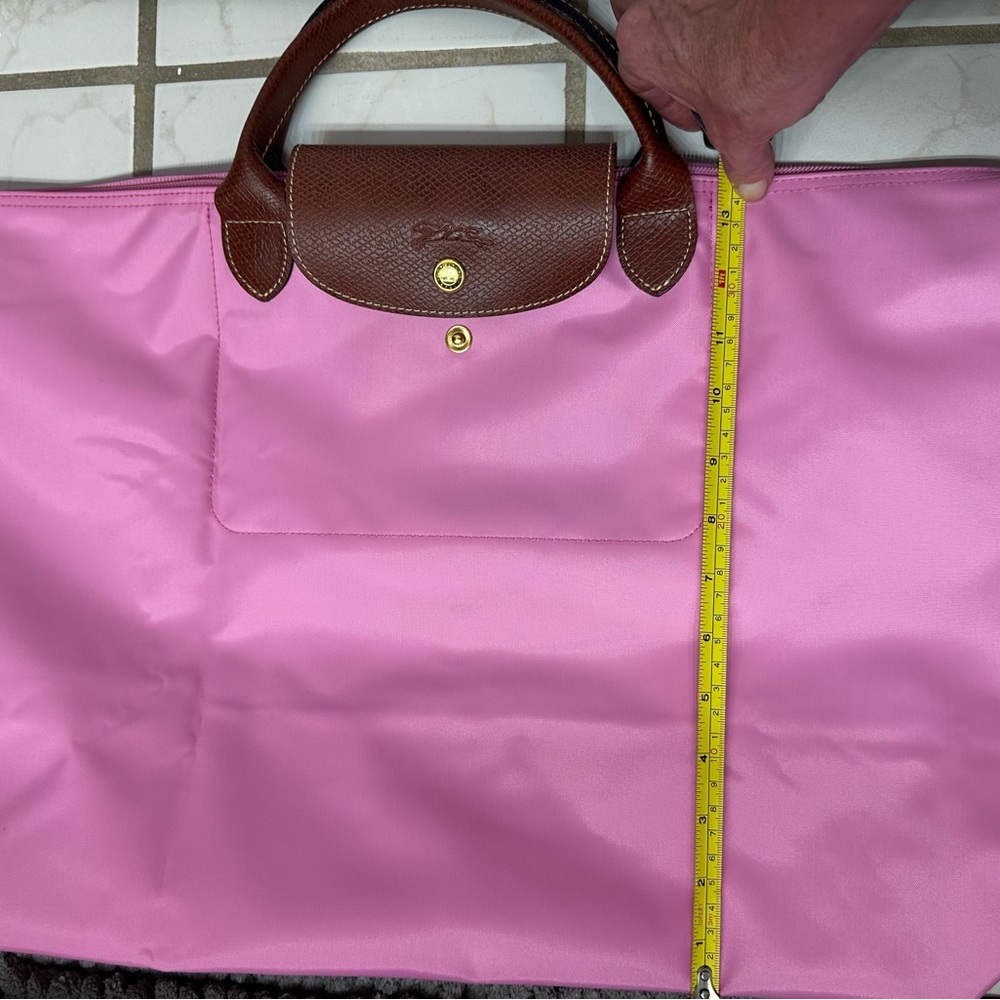 New Longchamp Le Pliage Original XL Pink Travel Bag 🩷🩷🩷in Excellent Condition - Picture 4 of 15